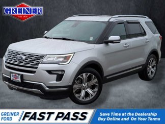 Certified 2018 Ford Explorer Platinum image 1