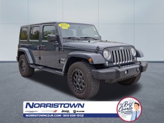 Certified 2017 Jeep Wrangler Unlimited Sahara w/ Dual Top Group image 1