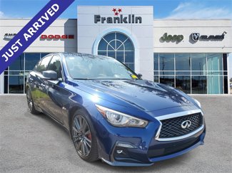 Used 2018 INFINITI Q50 Red Sport 400 w/ Cargo Package (L95) image 1