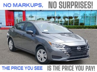 New 2025 Nissan Versa S w/ Trunk Package image 1