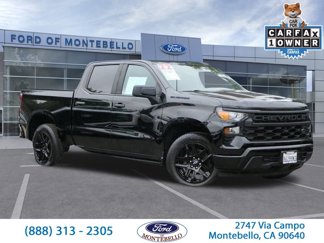 Used 2022 Chevrolet Silverado 1500 Custom w/ LPO, Dark Essentials Package image 1