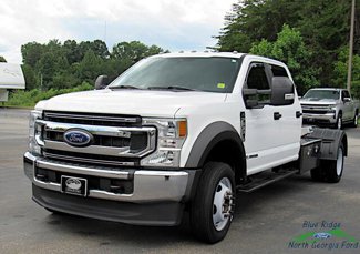 Used 2020 Ford F550 4x4 Crew Cab Super Duty w/ Power Equipment Group image 1