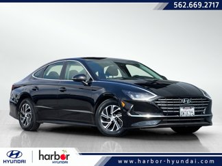 Used 2021 Hyundai Sonata Blue image 1