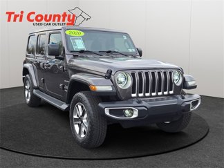 Used 2020 Jeep Wrangler Unlimited Sahara image 1