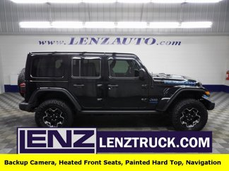 Used 2021 Jeep Wrangler Unlimited Rubicon 4xe image 1