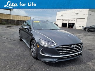 Used 2023 Hyundai Sonata Blue image 1
