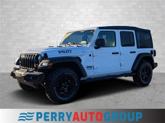 Used 2021 Jeep Wrangler Unlimited Sport image 1