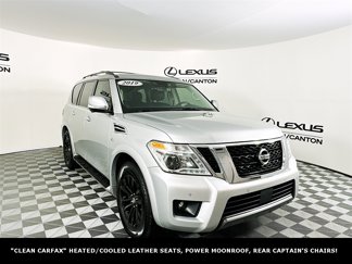 Used 2019 Nissan Armada Platinum w/ Captain's Chairs Package image 1