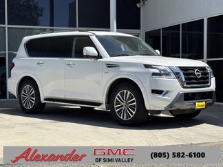Used 2022 Nissan Armada SL w/ Captain's Chairs Package image 1