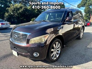 Used 2012 INFINITI QX56 4WD w/ Deluxe Touring Pkg image 1