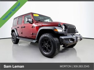 Used 2022 Jeep Wrangler Unlimited Sport image 1