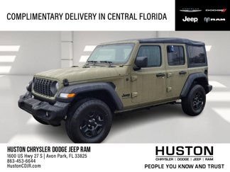 New 2025 Jeep Wrangler Unlimited Sport image 1