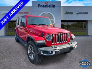 Used 2018 Jeep Wrangler Unlimited Sahara image 1