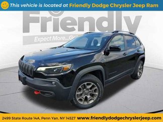 Used 2022 Jeep Cherokee Trailhawk w/ Sun, Sound & Nav Group image 1