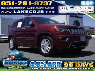 Certified 2017 Jeep Grand Cherokee Overland image 1