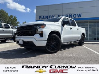 Used 2024 Chevrolet Silverado 1500 Custom w/ Turbomax Blackout Package image 1