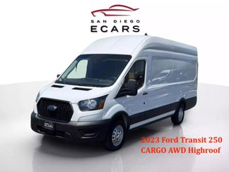 Used 2023 Ford Transit 250 148 High Roof Extended AWD w/ Load Area Protection Package image 1