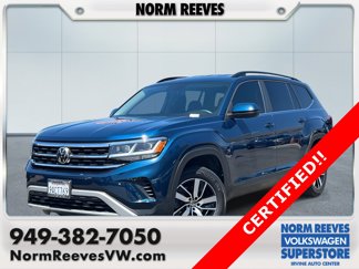 Certified 2022 Volkswagen Atlas SE image 1