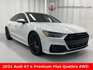 Used 2021 Audi A7 e Premium Plus w/ Black Optic Package image 1