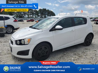 Used 2013 Chevrolet Sonic LS image 1