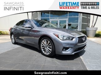 Used 2022 INFINITI Q50 Luxe w/ Cargo Package image 1