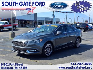 Used 2017 Ford Fusion SE w/ Fusion SE Technology Package image 1