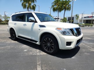 Used 2019 Nissan Armada Platinum w/ Captain's Chairs Package image 1