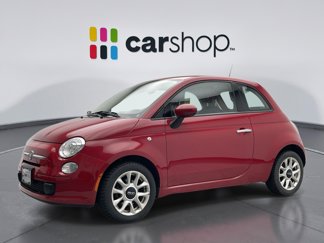 Used 2017 FIAT 500 Pop w/ Red Roof & Mirror Cap Package image 1