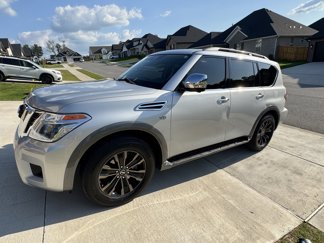 Used 2018 Nissan Armada Platinum w/ Captain Seat Package image 1