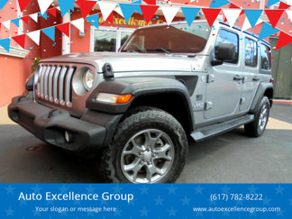 Used 2020 Jeep Wrangler Unlimited Sport image 1