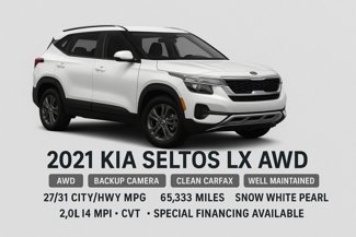 Used 2021 Kia Seltos LX image 1