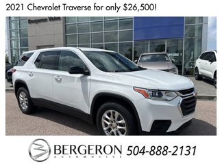 Used 2021 Chevrolet Traverse LS image 1