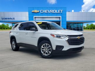 Used 2021 Chevrolet Traverse LS image 1