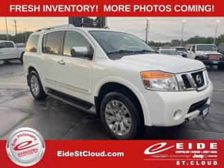Used 2015 Nissan Armada Platinum w/ 2nd Row Captain Seat Package image 1
