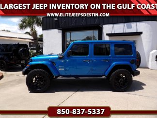 Used 2022 Jeep Wrangler Unlimited Sahara w/ Cold Weather Group image 1