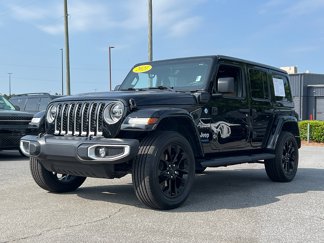 Used 2021 Jeep Wrangler Unlimited Sahara w/ Cold Weather Group image 1