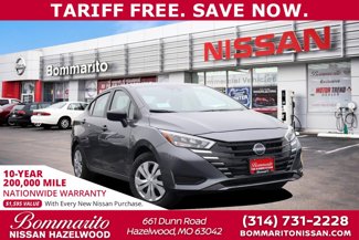 New 2025 Nissan Versa S w/ Trunk Package image 1