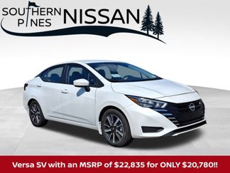 New 2025 Nissan Versa SV w/ Trunk Package image 1