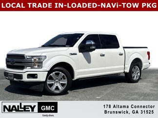 Used 2018 Ford F150 Platinum w/ Trailer Tow Package image 1