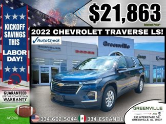 Used 2022 Chevrolet Traverse LS image 1