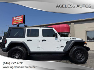 Used 2023 Jeep Wrangler Unlimited Willys image 1