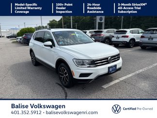 Certified 2021 Volkswagen Tiguan SE w/ Panoramic Sunroof Package image 1