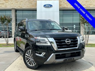 Used 2021 Nissan Armada SL w/ Captain's Chairs Package image 1
