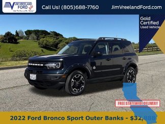 Certified 2022 Ford Bronco Sport Outer Banks w/ Tech Package image 1