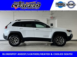 Certified 2022 Jeep Cherokee Trailhawk w/ Premium Leather Package image 1