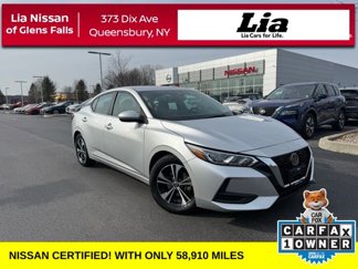 Certified 2021 Nissan Sentra SV image 1