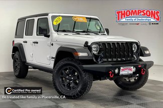 Certified 2021 Jeep Wrangler Unlimited Sport image 1