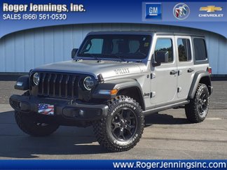 Used 2021 Jeep Wrangler Unlimited Willys image 1