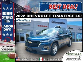 Used 2022 Chevrolet Traverse LS image 1