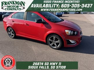 Used 2015 Chevrolet Sonic RS image 1